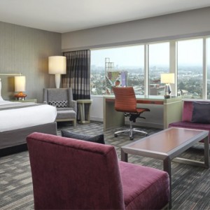 Studio King Suite 2 - Loews Hollywood Hotel - luxury los angeles honeymoon packages