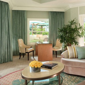 Sunset Suite - beverly hills hotel - luxury los angeles honeymoon packages