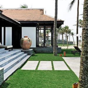 Vietnam Honeymoon Packages Four Seasons Resorts Nam Hai Three Bedroom Beachfront Pool Villa 4