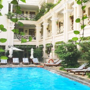 Vietnam Honeymoon Packages Grand Hotel Saigon Pool