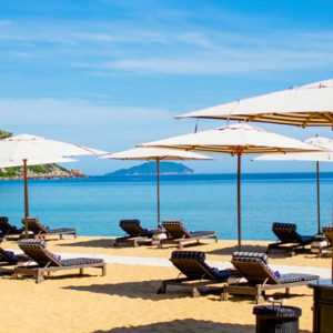 Vietnam Honeymoon Packages InterContinental Danang Sun Peninsula Resort Beach