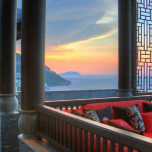 Vietnam Honeymoon Packages InterContinental Danang Sun Peninsula Resort Sunset 2