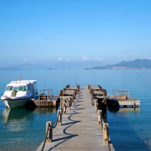 Vietnam Honeymoon Packages Six Senses Ninh Van Bay Jetty