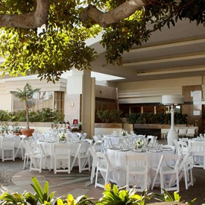 banquet - Fairmont Miramar Hotel and Bungalows - luxury los angeles honeymoon packages