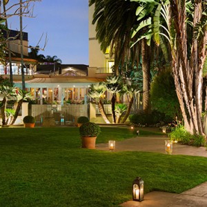 exterior 2 - Fairmont Miramar Hotel and Bungalows - luxury los angeles honeymoon packages