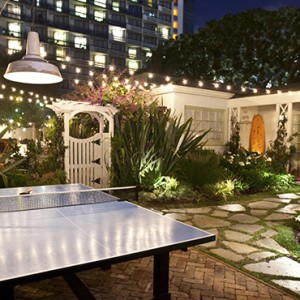 exterior - Fairmont Miramar Hotel and Bungalows - luxury los angeles honeymoon packages