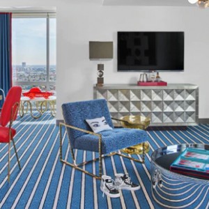 Los Angeles Honeymoon Packages Andaz West Hollywood Andaz Red Suite 3