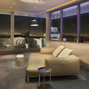 Los Angeles Honeymoon Packages Andaz West Hollywood Penthouse Suite 2