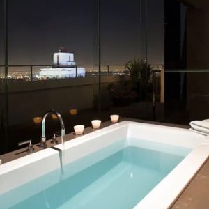 Los Angeles Honeymoon Packages Andaz West Hollywood Bathtub