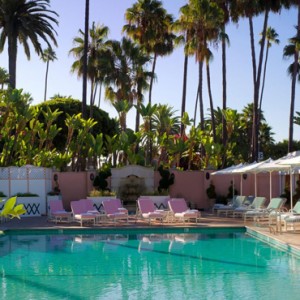 pool - beverly hills hotel - luxury los angeles honeymoon packages