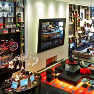 Lobby - CitizenM New York Times Square Hotel - Luxury New York Honeymoon Packages