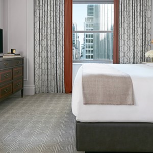 One Bedroom Deluxe Suite InterContinental Barclay Hotel New York Luxury New York Honeymoon Packages