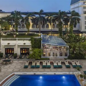 Sofitel Legend Metropole Hanoi Vietnam Honeymoon Aerial View