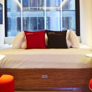 king size room 3 - CitizenM New York Times Square Hotel - Luxury New York Honeymoon Packages
