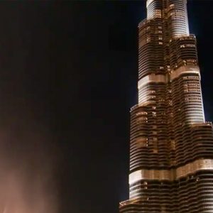 Dubai Honeymoon Packages Hilton Dubai Jumeirah Beach Burj Khalifa At Night