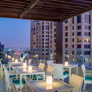 Dubai Honeymoon Packages Hilton Dubai Jumeirah Beach Pure Sky Lounge & Dining2