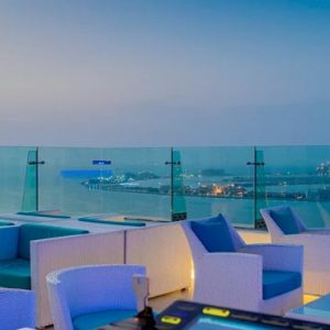 Dubai Honeymoon Packages Hilton Dubai Jumeirah Beach Pure Sky Lounge & Dining3