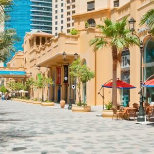 Dubai Honeymoon Packages Hilton Dubai Jumeirah Beach The Walk1