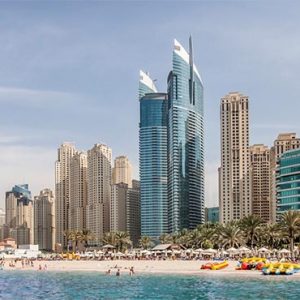 Dubai Honeymoon Packages Hilton Dubai Jumeirah Beach Exterior Beach