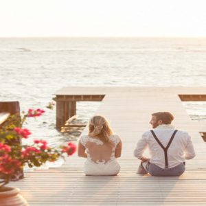 Fiji Honeymoon Packages Tokoriki Island Resort Bride And Groom
