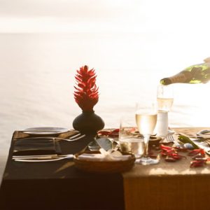 Fiji Honeymoon Packages Tokoriki Island Resort Romantic Dining