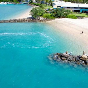 Daydream Island Resort & Spa - Australia Honeymoon Packages - aerial view