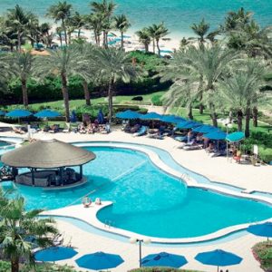 JA Palm Tree Court Dubai Honeymoon Packages Palmito Pool Bar