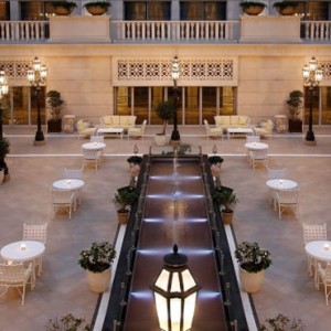 Le Patio - St Regis Dubai - luxury dubai honeymoon packages