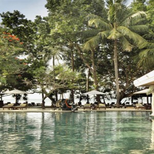 Puri Santrian - Bali Honeymoon Packages - Pool