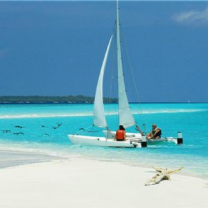 Reethi Beach Resort - Maldives Honeymoon Packages - yacht