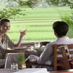 The Ubud Village Resort & Spa - Bali Honeymoon Packages - Angkul Angkul Restaurant