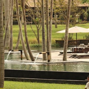 The Ubud Village Resort & Spa - Bali Honeymoon Packages - far view of pool