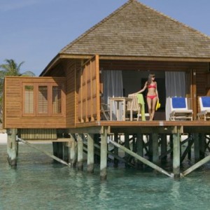 Veligandu Island Resort & Spa - Maldives Honeymoon Packages - Jacuzzi water villa exterior