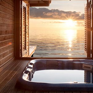 Veligandu Island Resort & Spa Maldives Honeymoon Packages Sunset Jacuzzi Water Villas 5