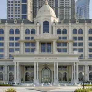 exterior 2 - St Regis Dubai - luxury dubai honeymoon packages
