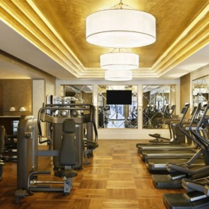 gym - St Regis Dubai - luxury dubai honeymoon packages