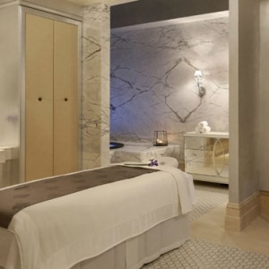 spa room - St Regis Dubai - luxury dubai honeymoon packages