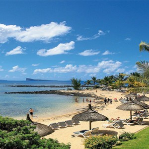 Canonnier Beachcomber Golf Resort and Spa - Mauritius Luxury Honeymoon Packages - Beach