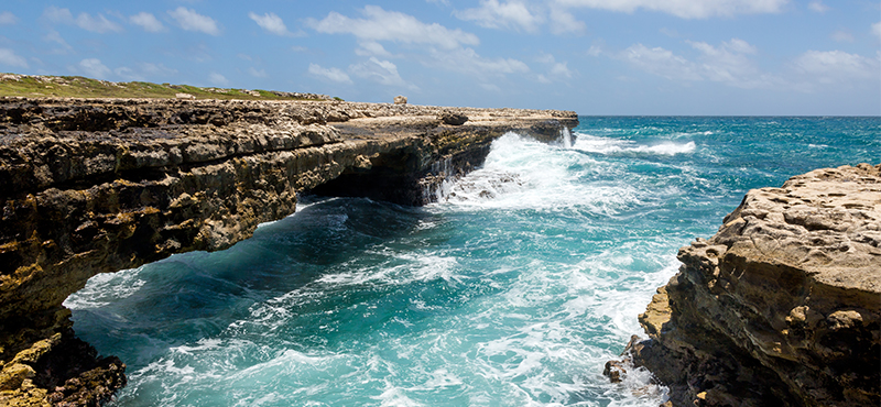 Devils bridge - reasons to go antigua - luxury antigua honeymoons