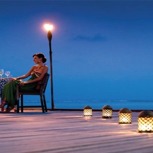 Four Seasons Resort Maldives at Kuda Huraa - Maldives Honeymoon Packages - dinner under the stars