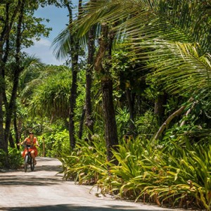 Four Seasons Resorts at Landaa Giraavaru - Maldives Luxury Honeymoon Packages - bike rental