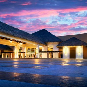Hard Rock Hotel & Casino Punta Cana - Dominican republic luxury honeymoon packages - entrance