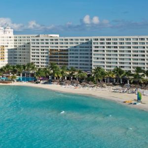 Mexico Honeymoon Packages Dreams Sands Cancun Resort And Spa Aerial View Of Resort