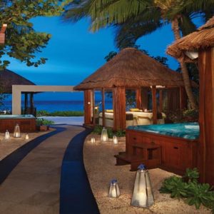 Mexico Honeymoon Packages Dreams Sands Cancun Resort And Spa Spa Cabins