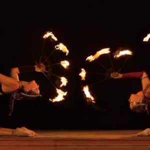 Mexico Honeymoon Packages Dreams Sands Cancun Resort And Spa Fire Show