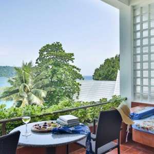 balcony views - mom tris villa roayle phuket - luxury phuket honeymoons