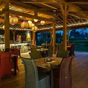 restaurant - Blue Karma Resort - Luxury Bali Honeymoons