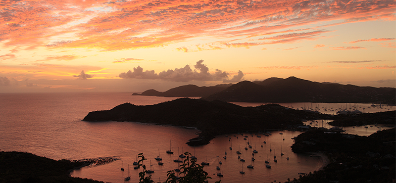 sunsets - reasons to go antigua - luxury antigua honeymoons