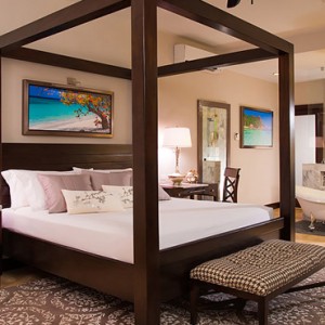 4 Romeo & Juliet Walkout Butler Suite with Patio Tranquility Soaking Tub - Sandals Royal Caribbean - Luxury Jamaica Honeymoons