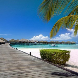 Adaaran Prestige Vadoo - Luxury Maldives Honeymoon Packages - jetty walkway